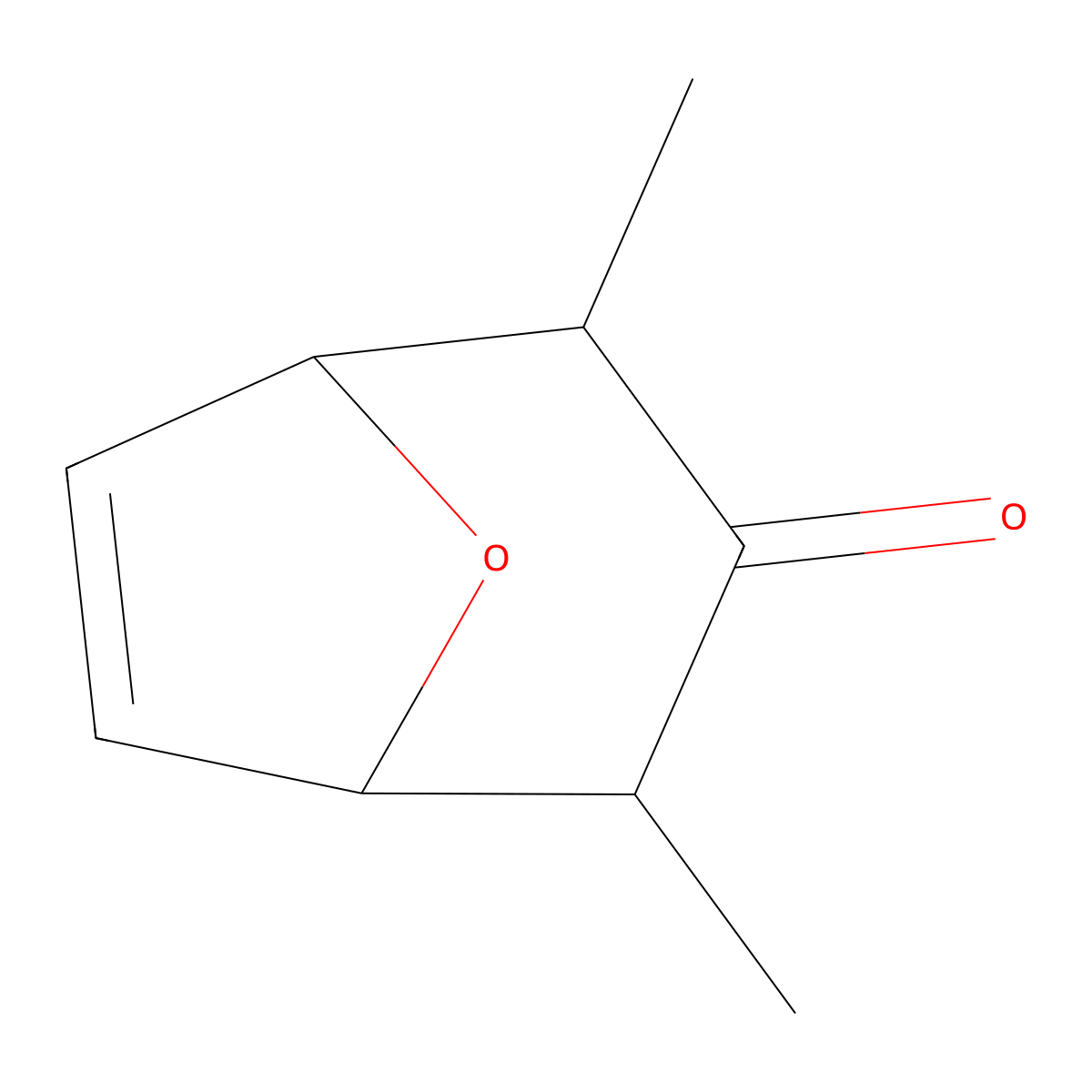 (1R,2S,4R,5S)-2,4-dimethyl-8-oxabicyclo[3.2.1]oct-6-en-3-one molecular structure, CAS 37081-58-6