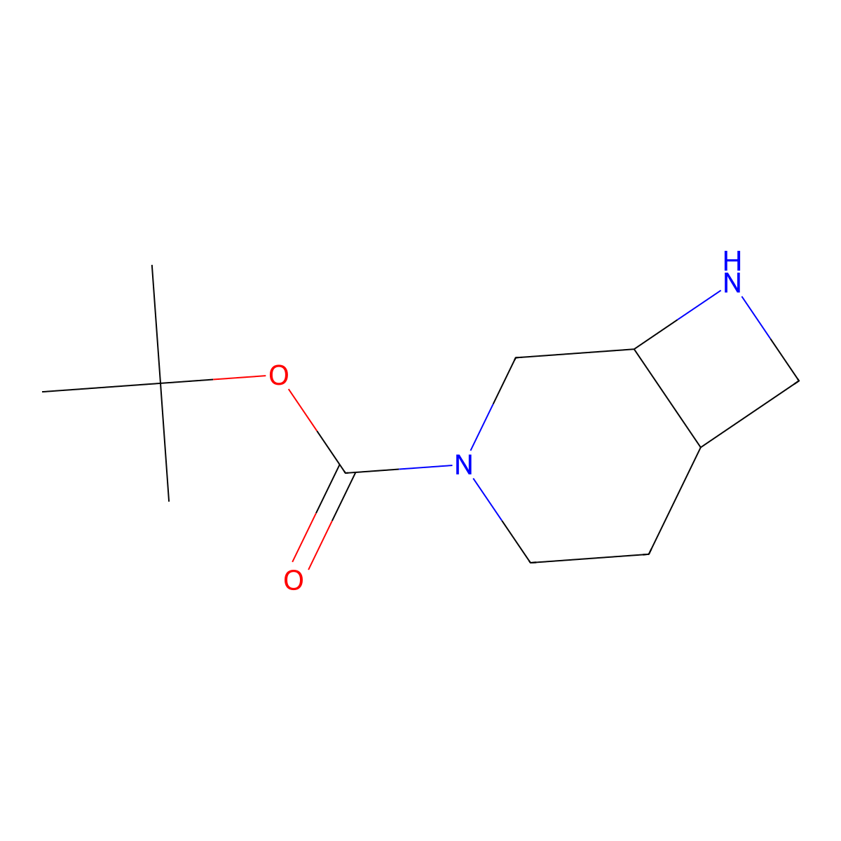 (1S,6R)-3-Boc-3,8-diazabicyclo[4.2.0]octane molecular structure, CAS 370881-96-2