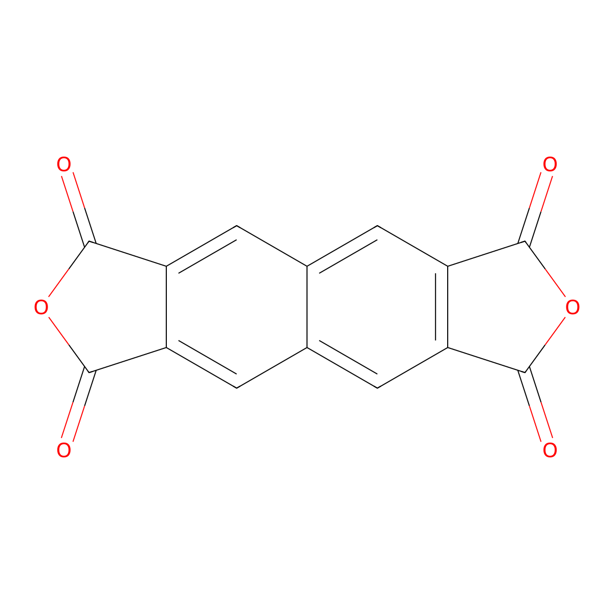2,3,6,7-Naphthalenetetracarboxylic 2,3:6,7-Dianhydride molecular structure, CAS 3711-01-1