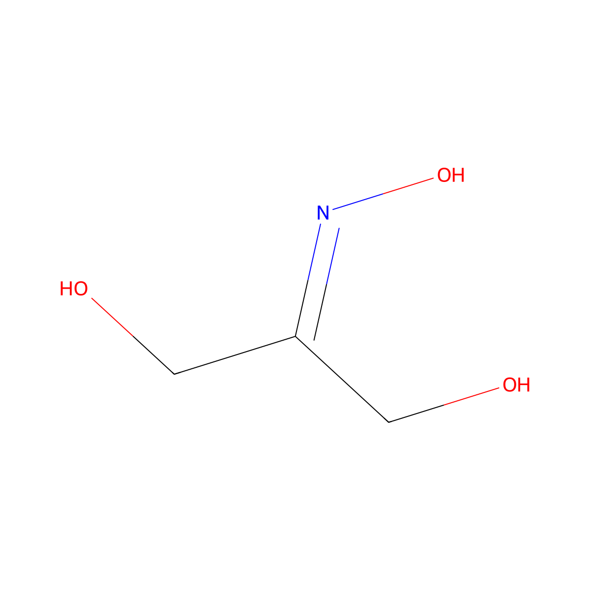 2-(Hydroxyimino)propane-1,3-diol molecular structure, CAS 37110-18-2