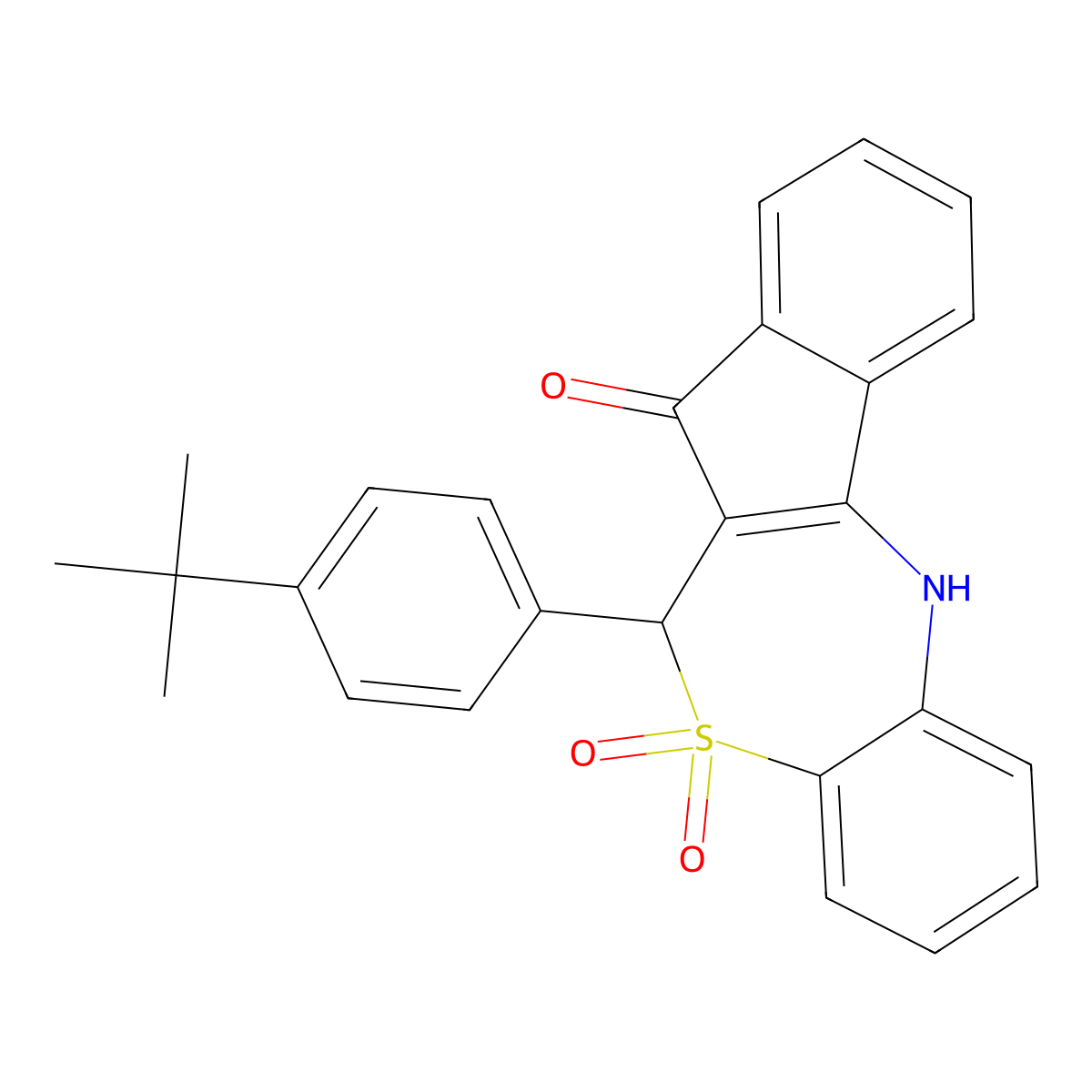 C26H23NO3S molecular structure, CAS 371124-31-1