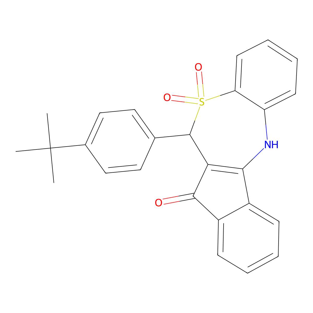 C26H23NO3S molecular structure, CAS 371124-31-1
