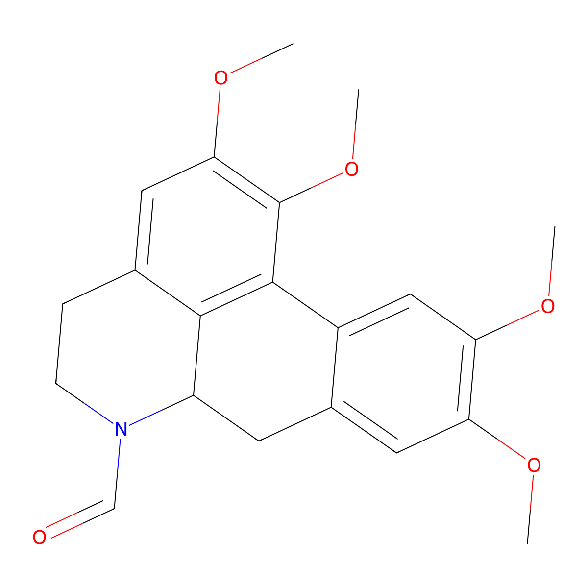 (+)-N-Formylnorglaucine molecular structure, CAS 371196-16-6