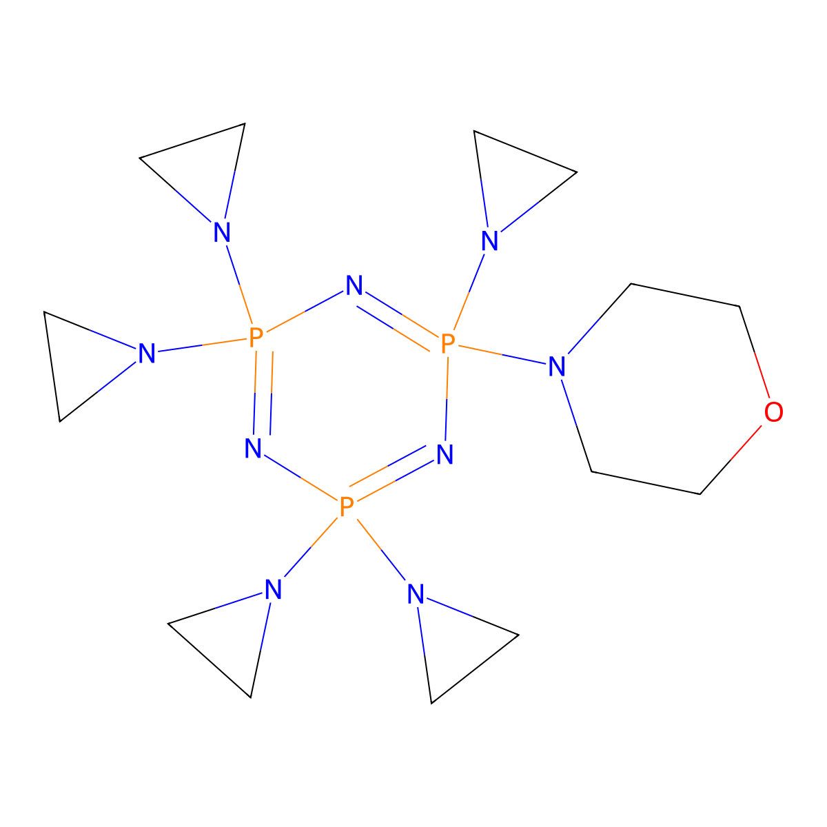 Fotretamine molecular structure, CAS 37132-72-2