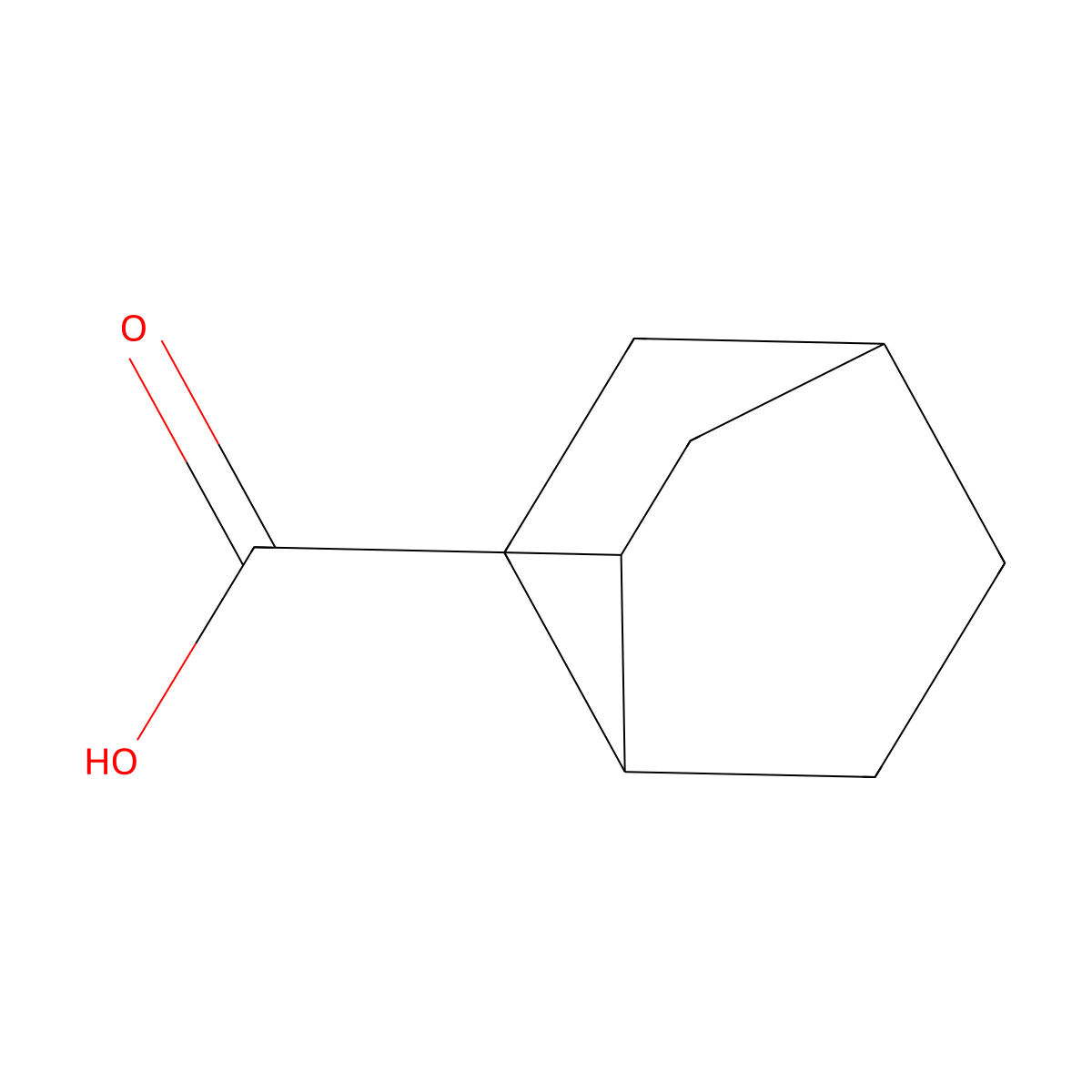 (2R)-bicyclo[2.2.2]octane-2-carboxylic acid molecular structure, CAS 37167-93-4