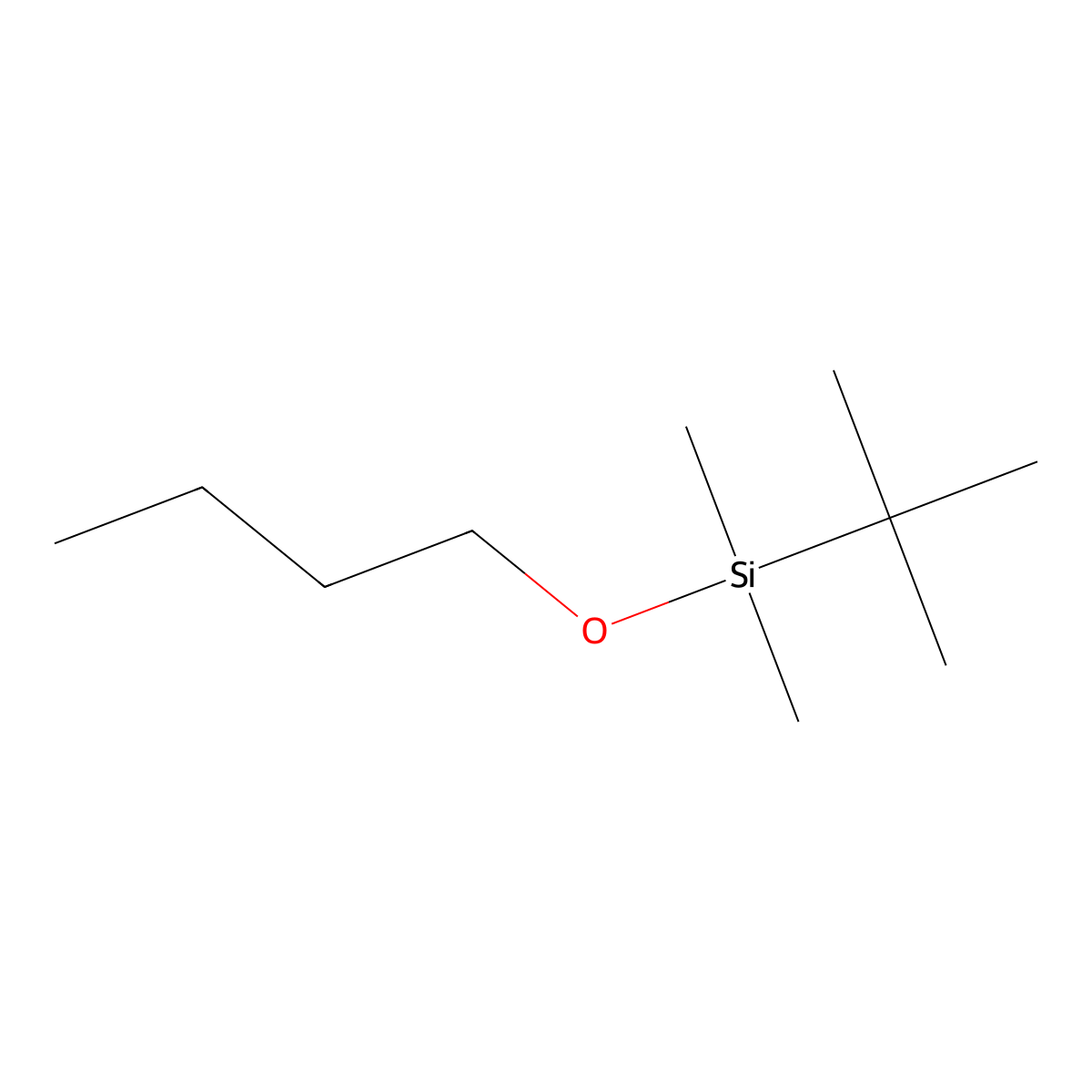 1-Butanol, DMTBS molecular structure, CAS 37170-50-6