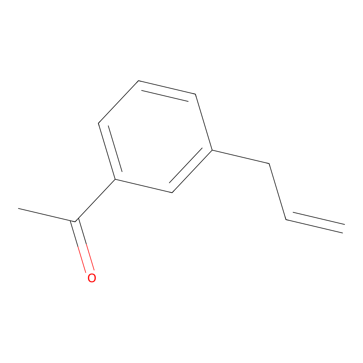 1-(3-Allylphenyl)ethanone molecular structure, CAS 371754-85-7