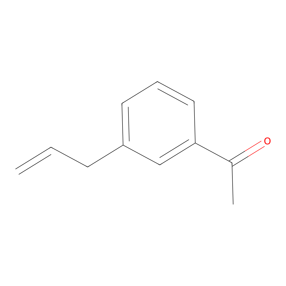 1-(3-Allylphenyl)ethanone molecular structure, CAS 371754-85-7