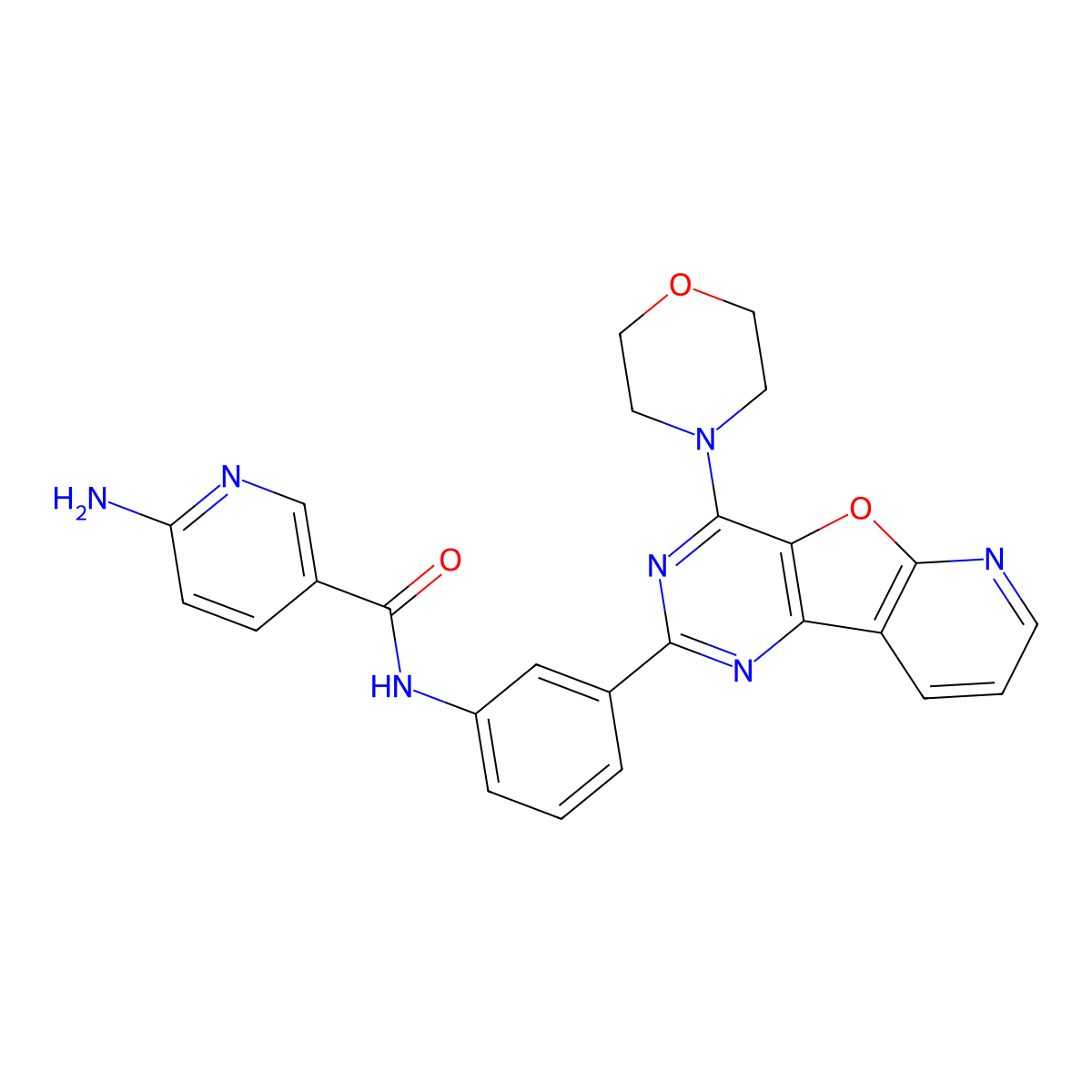 YM-201636 molecular structure, CAS 371942-69-7