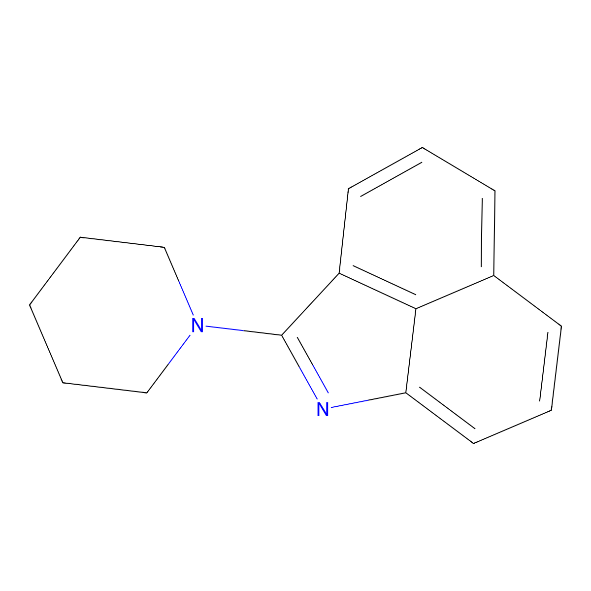 2-(Piperidin-1-yl)benzo[cd]indole molecular structure, CAS 371953-41-2