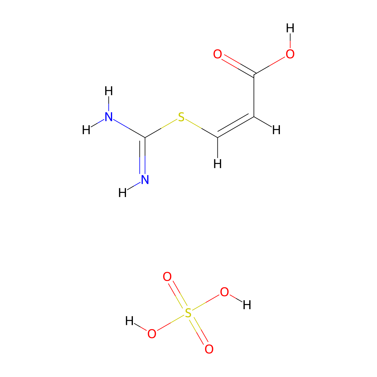 ZAPA sulfate molecular structure, CAS 371962-01-5