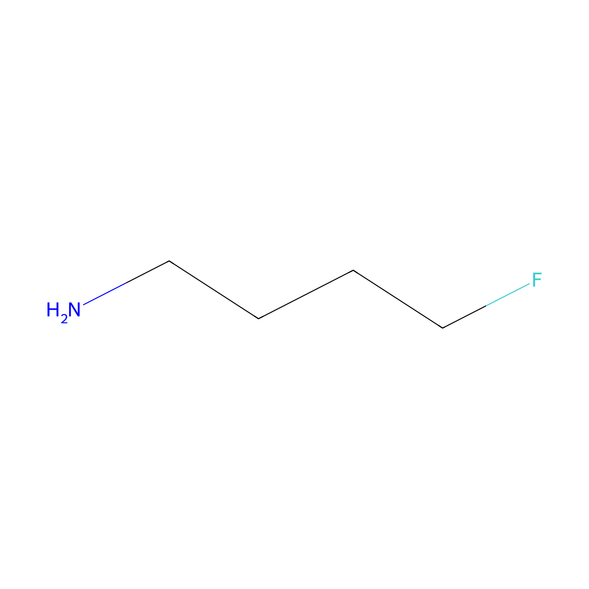 4-Fluorobutan-1-amine molecular structure, CAS 372-92-9