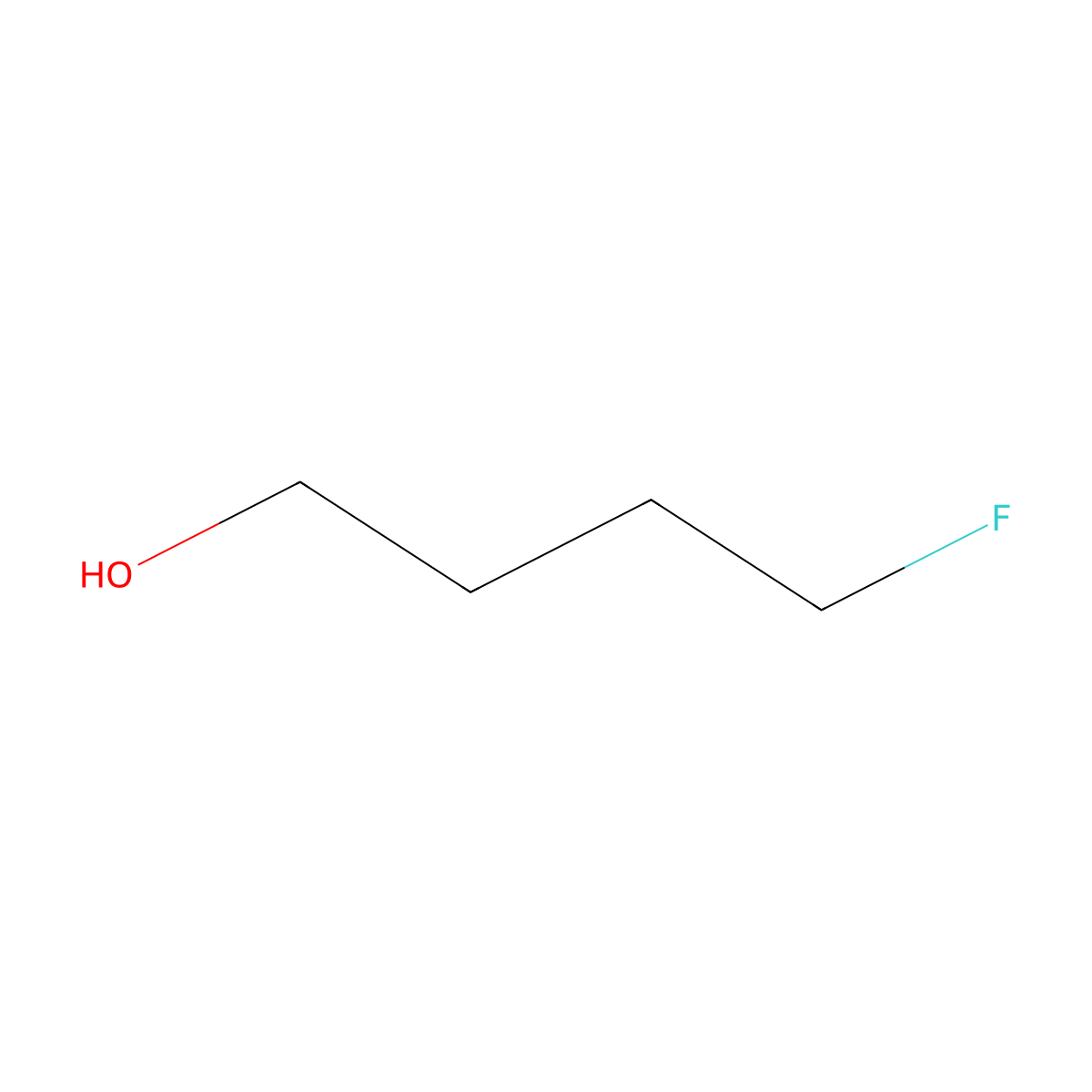 4-Fluorobutan-1-ol molecular structure, CAS 372-93-0