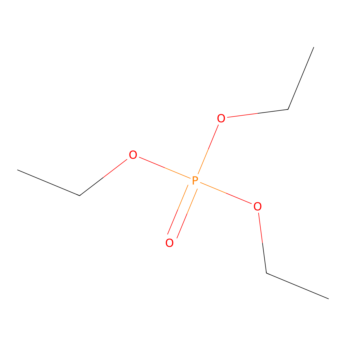Triethyl Phosphate molecular structure, CAS 37203-76-2