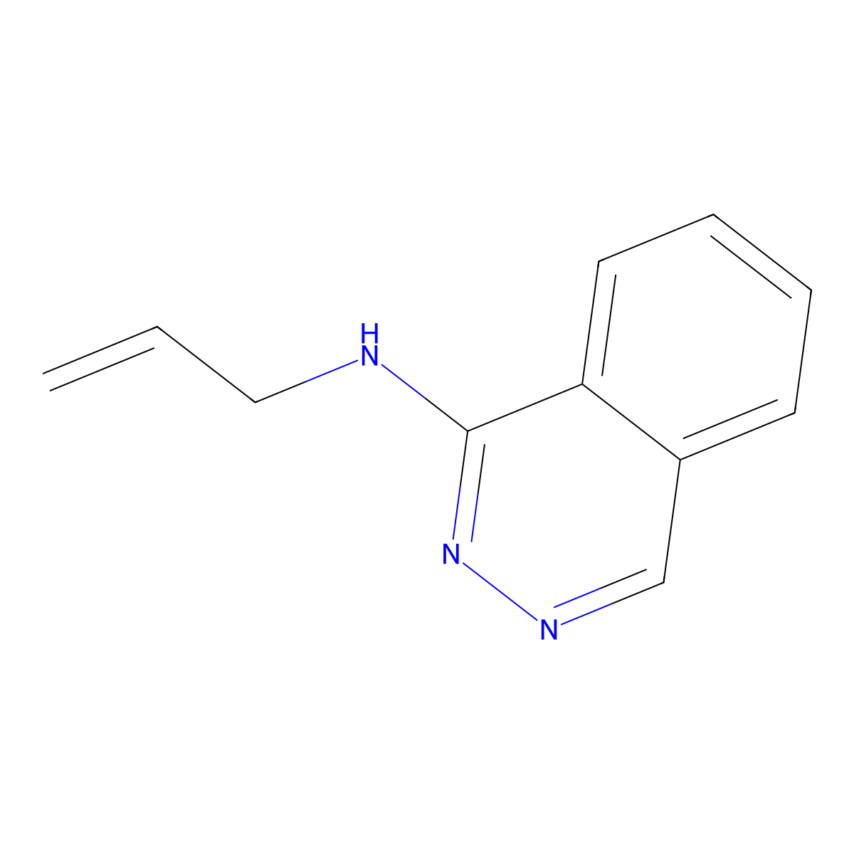 N-Allylphthalazin-1-amine molecular structure, CAS 372157-26-1