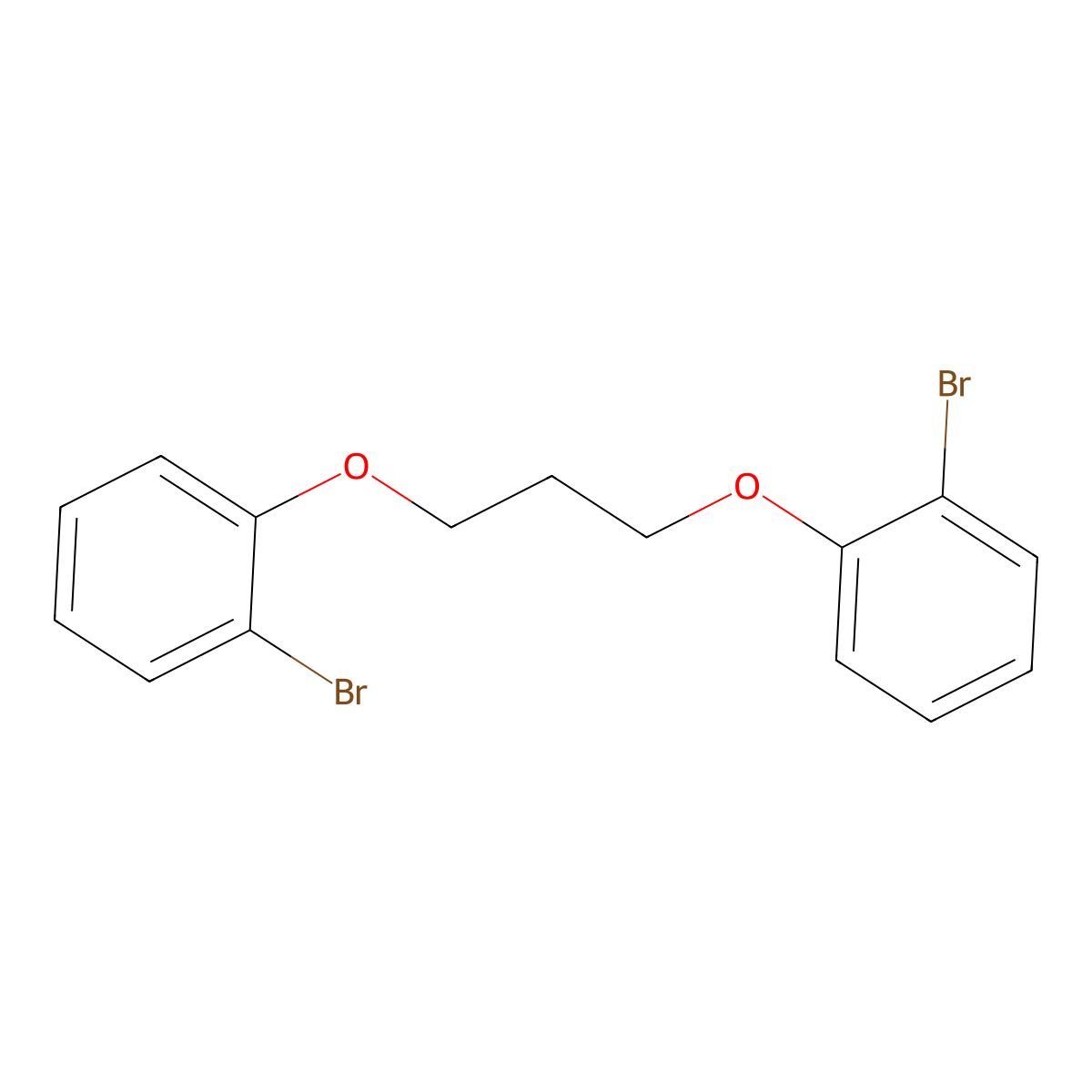 1,3-Bis(2-bromophenyloxy)propane molecular structure, CAS 3722-65-4