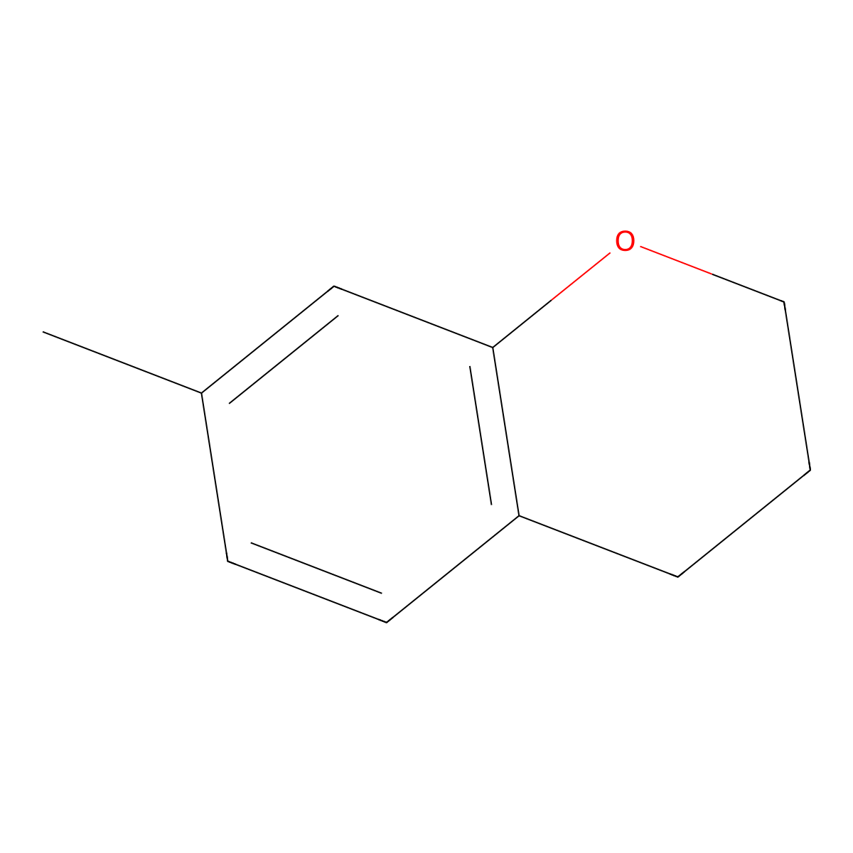 7-Methyl-3,4-dihydro-2H-1-benzopyran molecular structure, CAS 3722-73-4