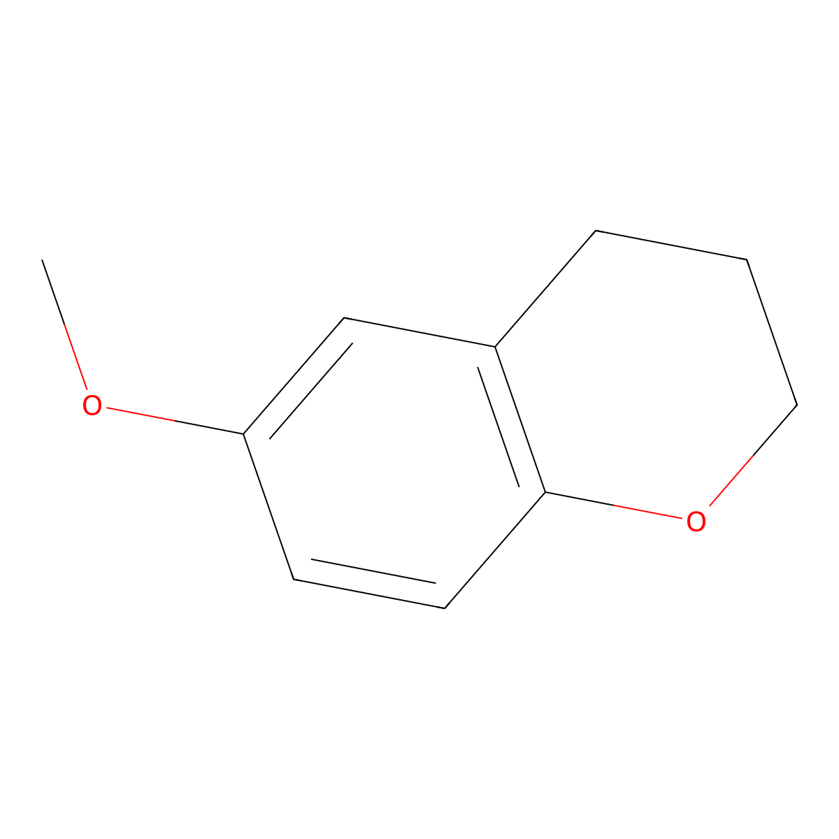 6-Methoxychroman molecular structure, CAS 3722-76-7