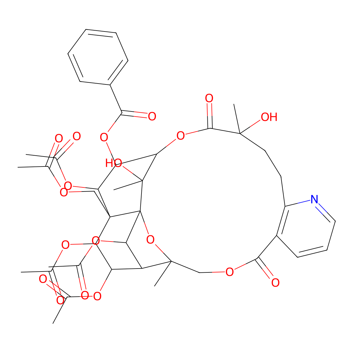 Wtlfordine molecular structure, CAS 37239-51-3