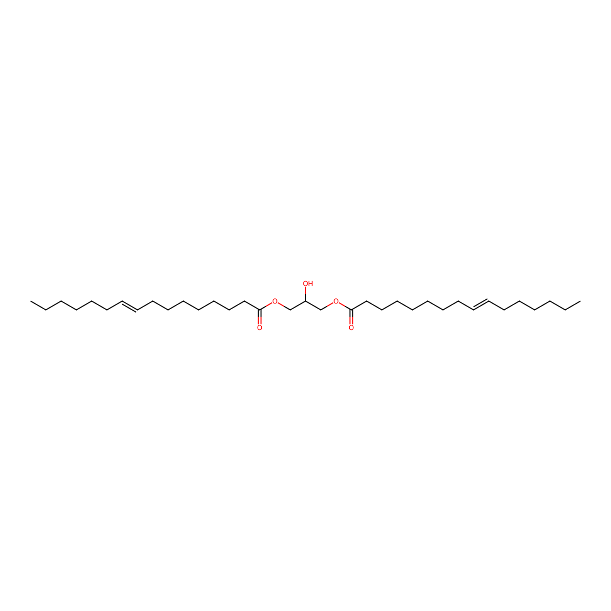 Dipalmitelaidin molecular structure, CAS 372516-90-0