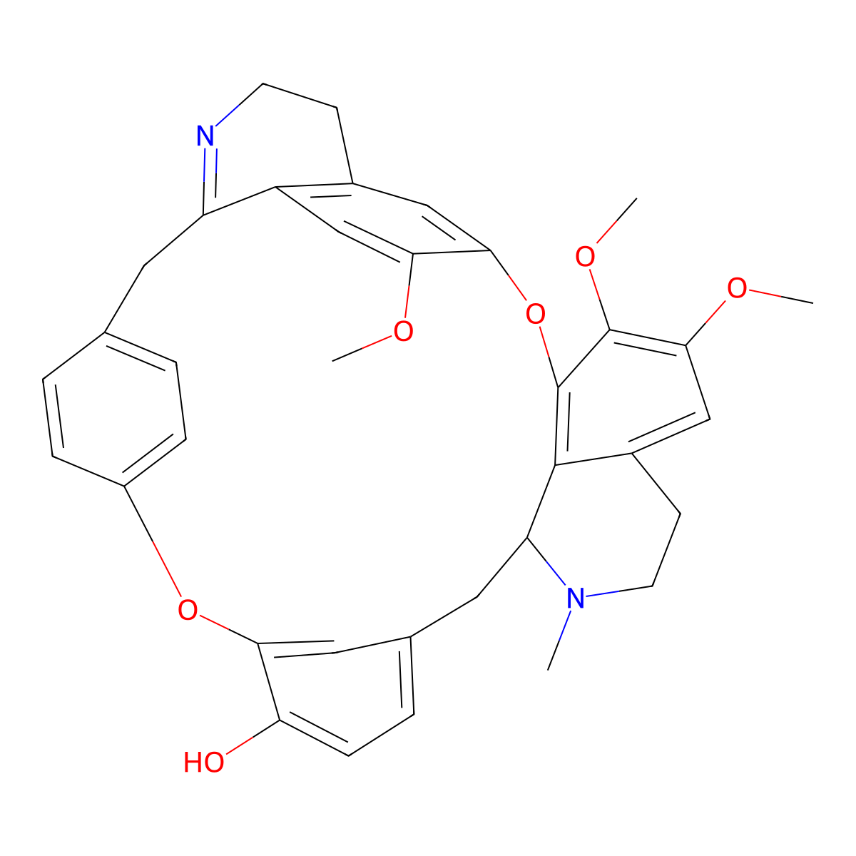Thalmethine molecular structure, CAS 3729-83-7