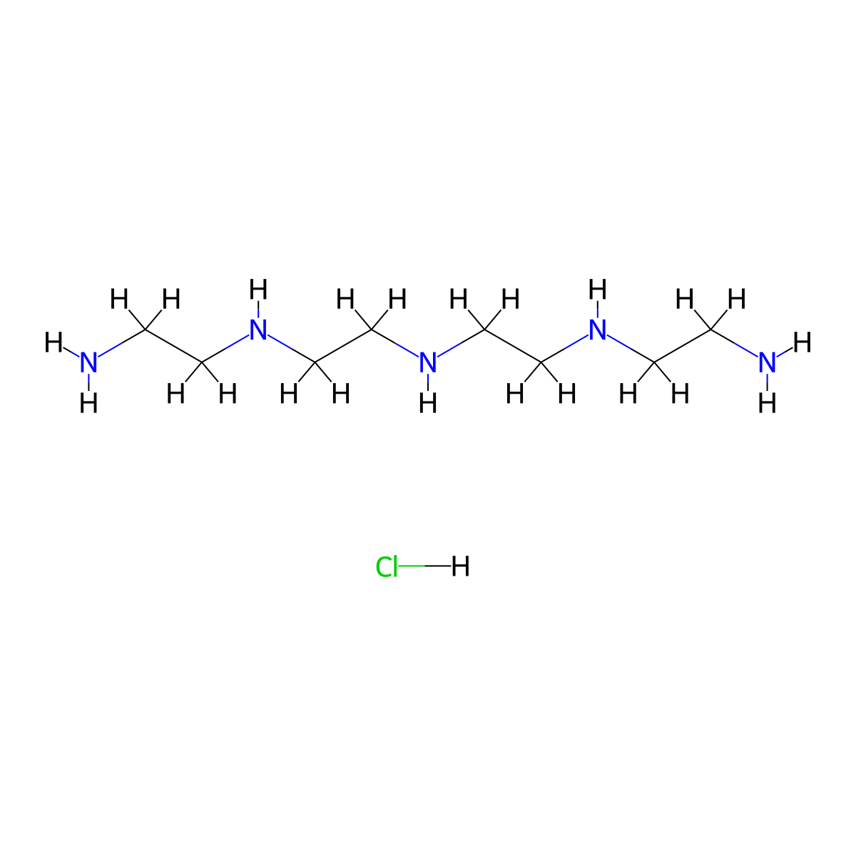 Colestipol Hydrochloride molecular structure, CAS 37296-80-3