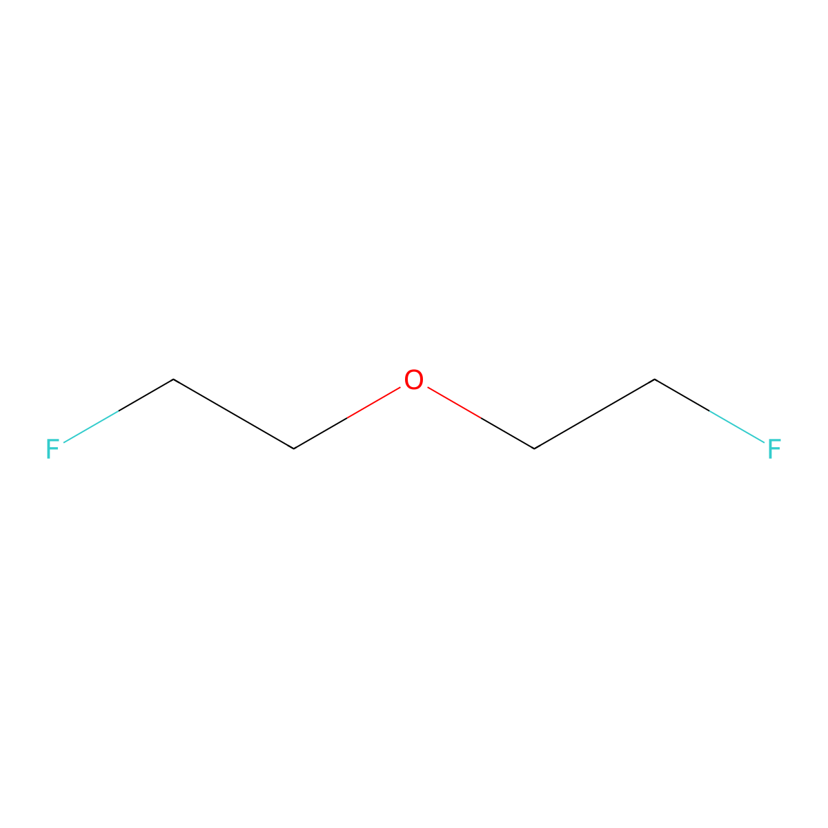 1-Fluoro-2-(2-fluoroethoxy)ethane molecular structure, CAS 373-21-7