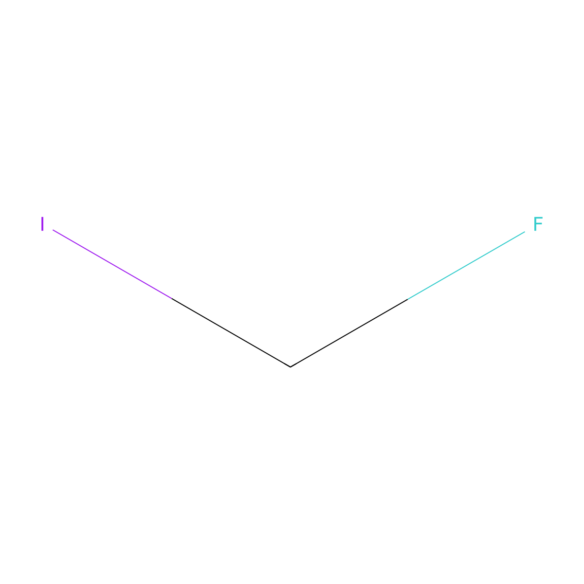 Fluoro(iodo)methane molecular structure, CAS 373-53-5