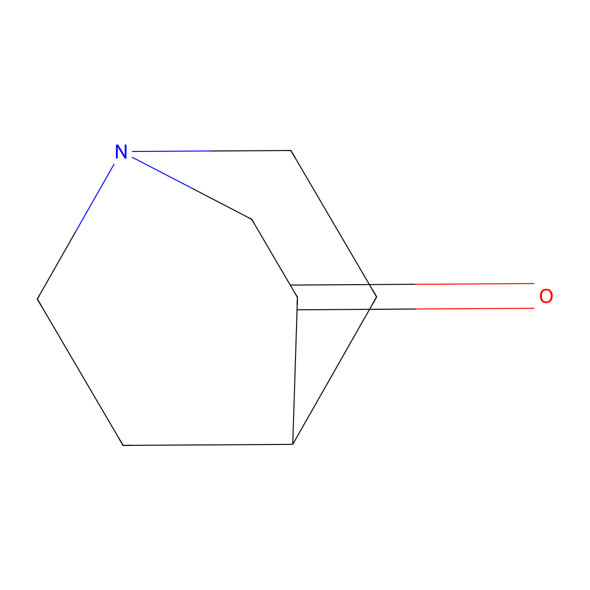 3-Quinuclidinone molecular structure, CAS 3731-38-2