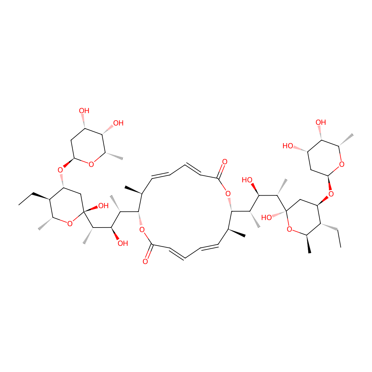 Elaiophylin molecular structure, CAS 37318-06-2