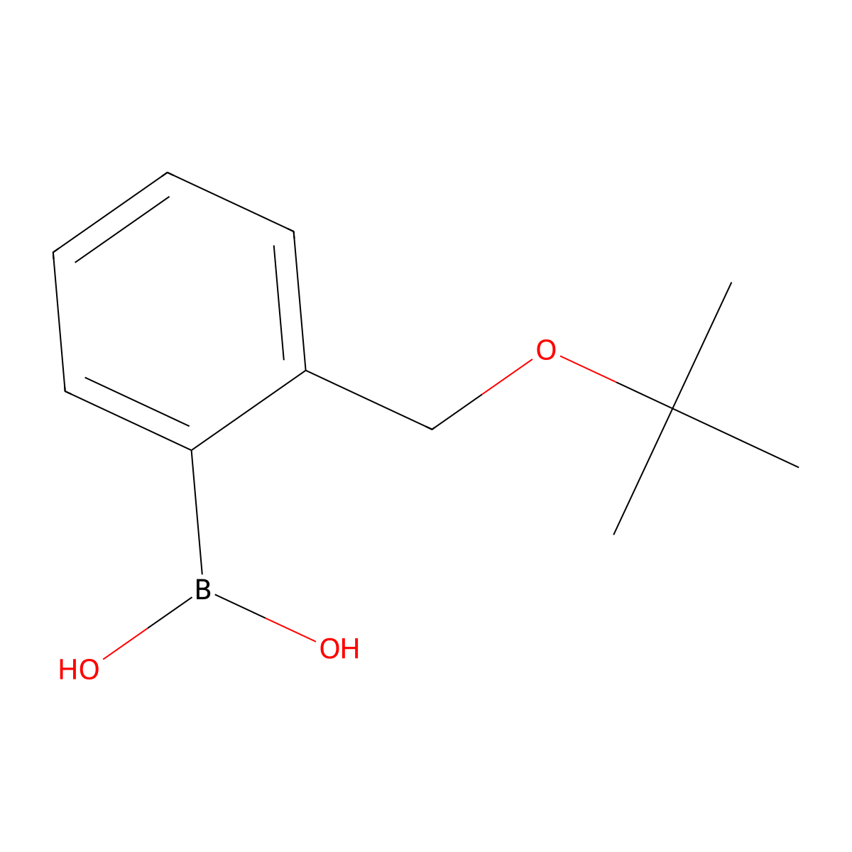 2-(tert-Butoxymethyl)phenylboronic acid molecular structure, CAS 373384-12-4