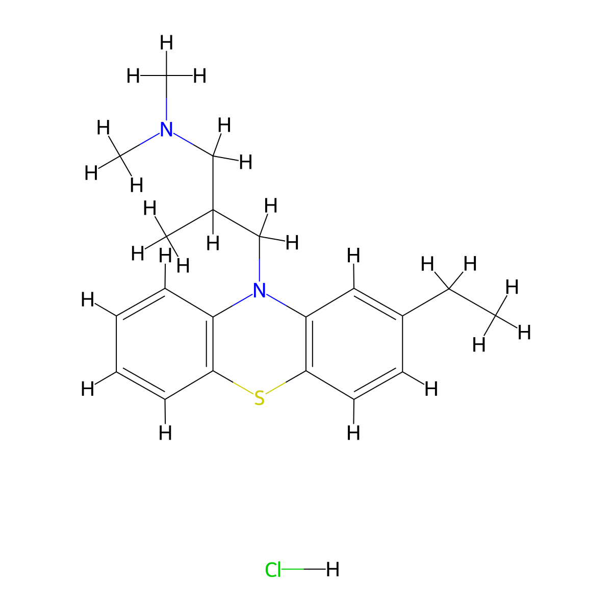Ethylisobutrazine Hydrochloride molecular structure, CAS 3737-33-5