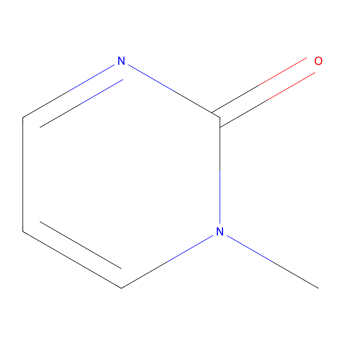 2(1H)-Pyrimidinone, 1-methyl- molecular structure, CAS 3739-81-9