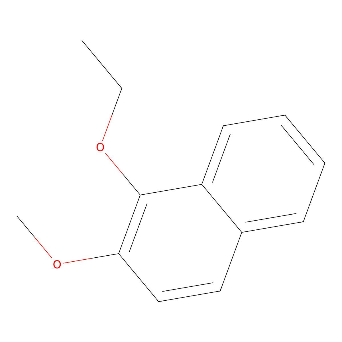 1-Ethoxy-2-methoxynaphthalene molecular structure, CAS 374073-67-3