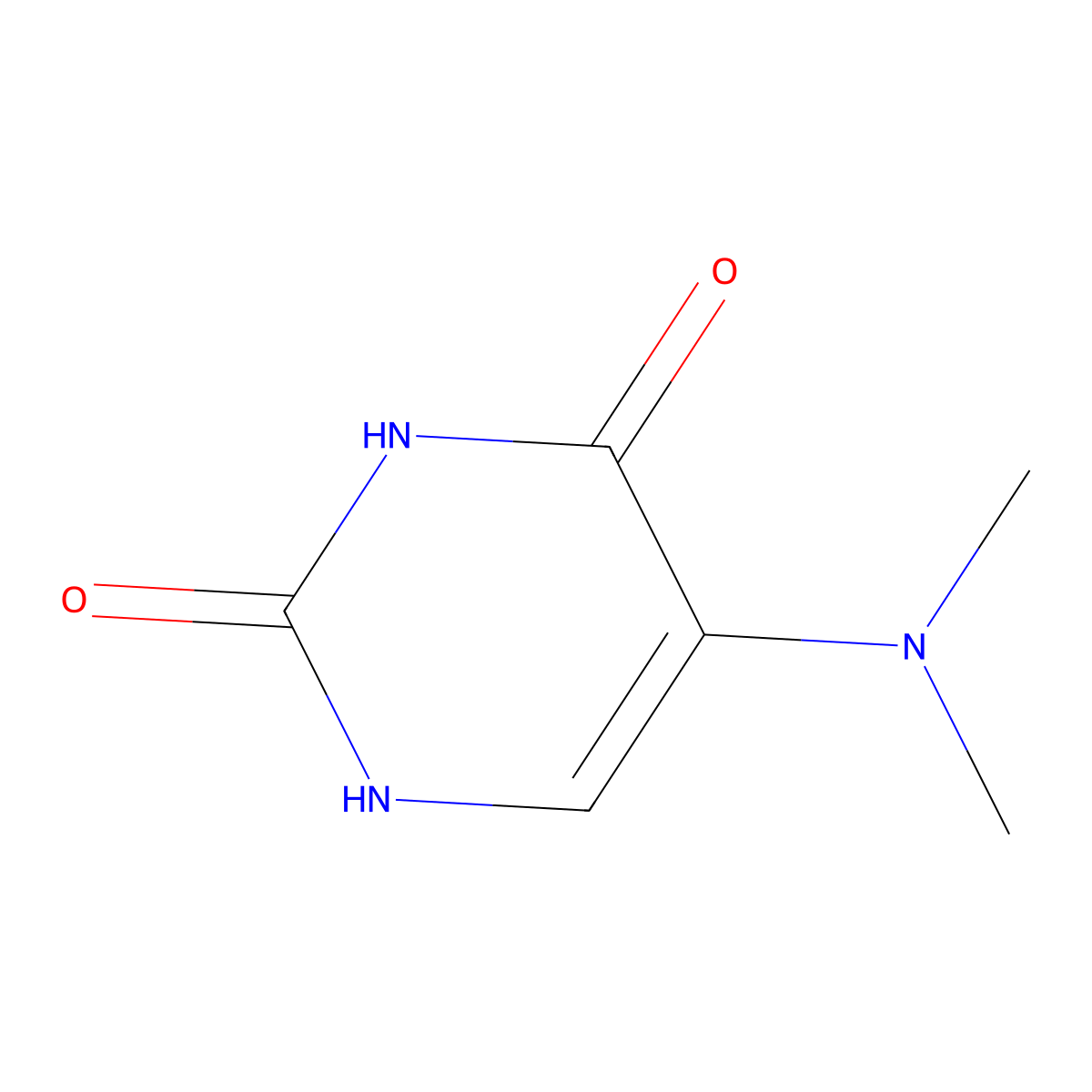 5-(Dimethylamino)uracil molecular structure, CAS 37454-51-6