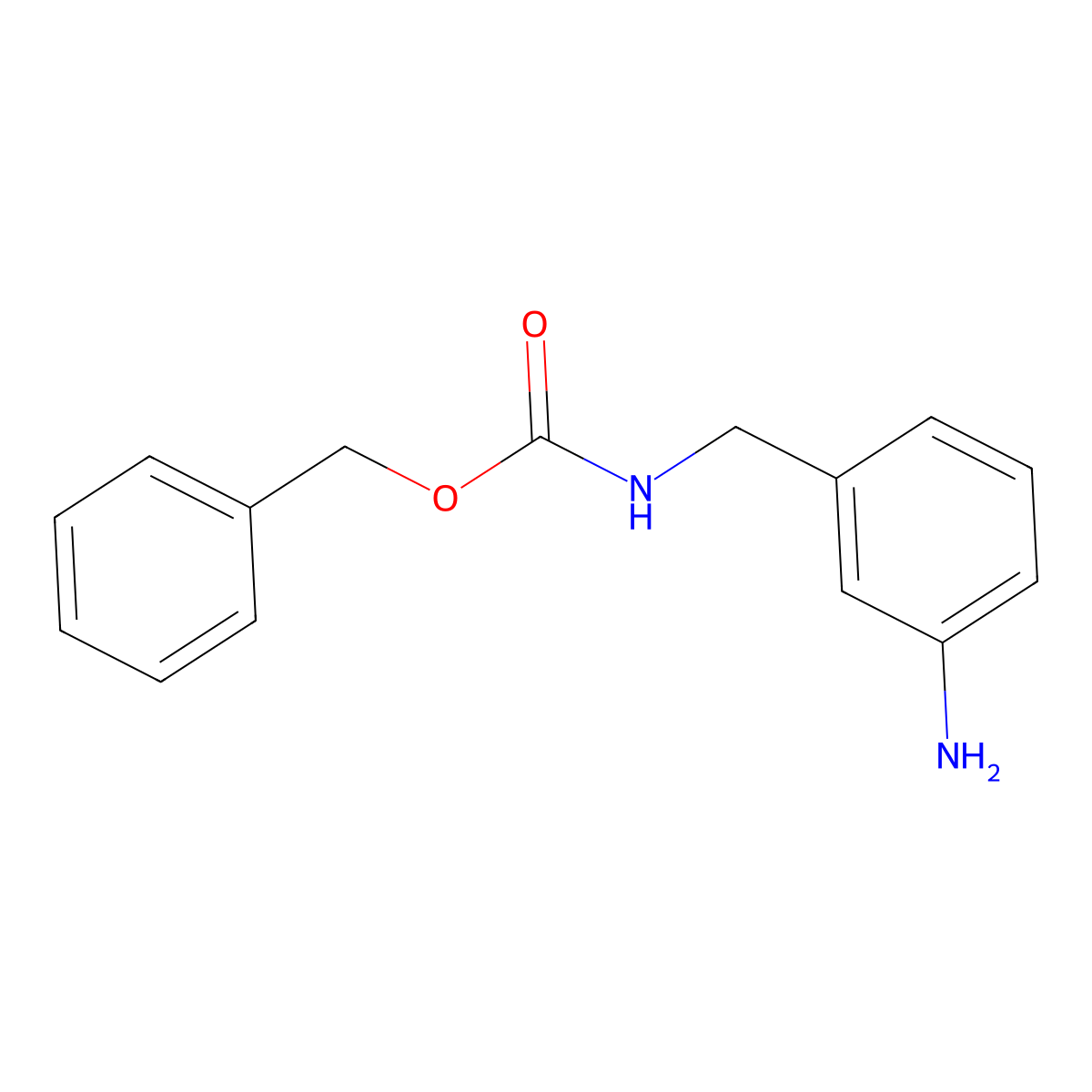 3-N-Cbz-Aminomethylaniline molecular structure, CAS 374554-26-4