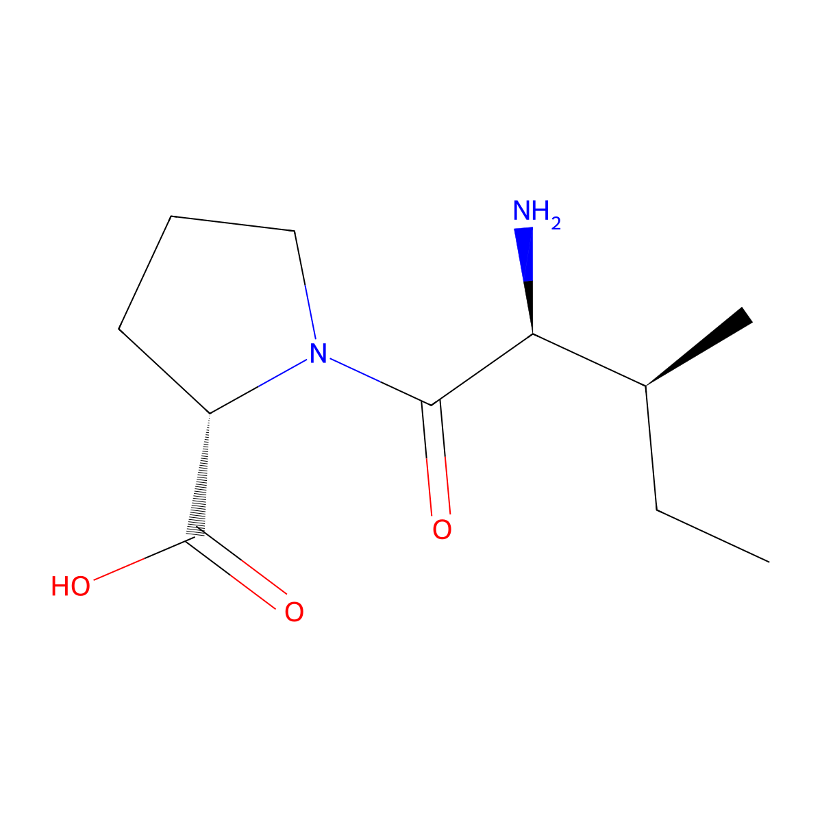Ile-Pro molecular structure, CAS 37462-92-3