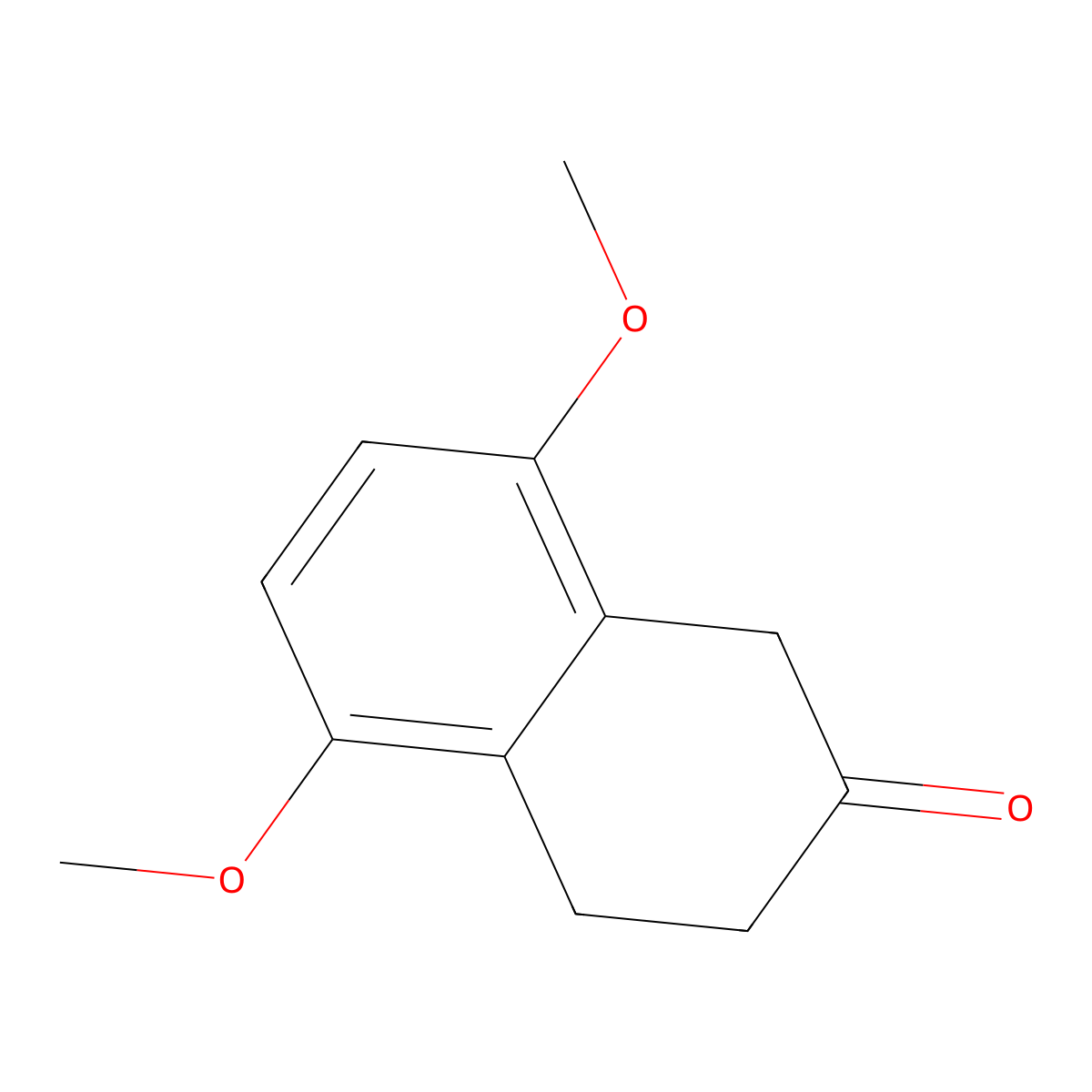 5,8-Dimethoxy-2-tetralone molecular structure, CAS 37464-90-7