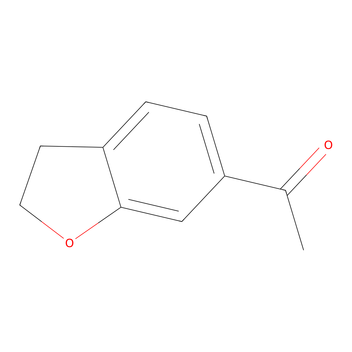 1-(2,3-Dihydrobenzofuran-6-yl)ethanone molecular structure, CAS 374706-07-7