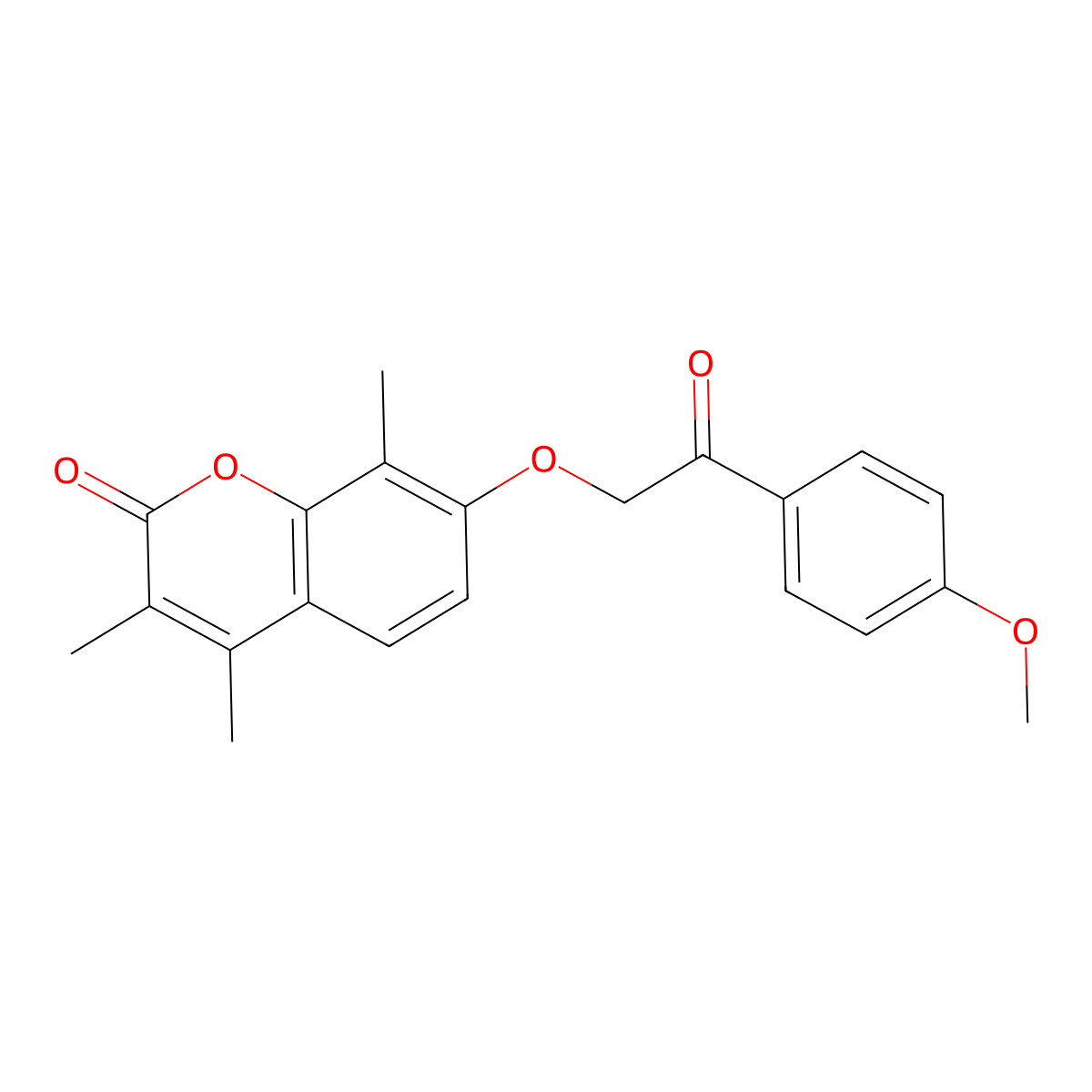 7-[2-(4-methoxyphenyl)-2-oxoethoxy]-3,4,8-trimethyl-2H-chromen-2-one molecular structure, CAS 374710-39-1