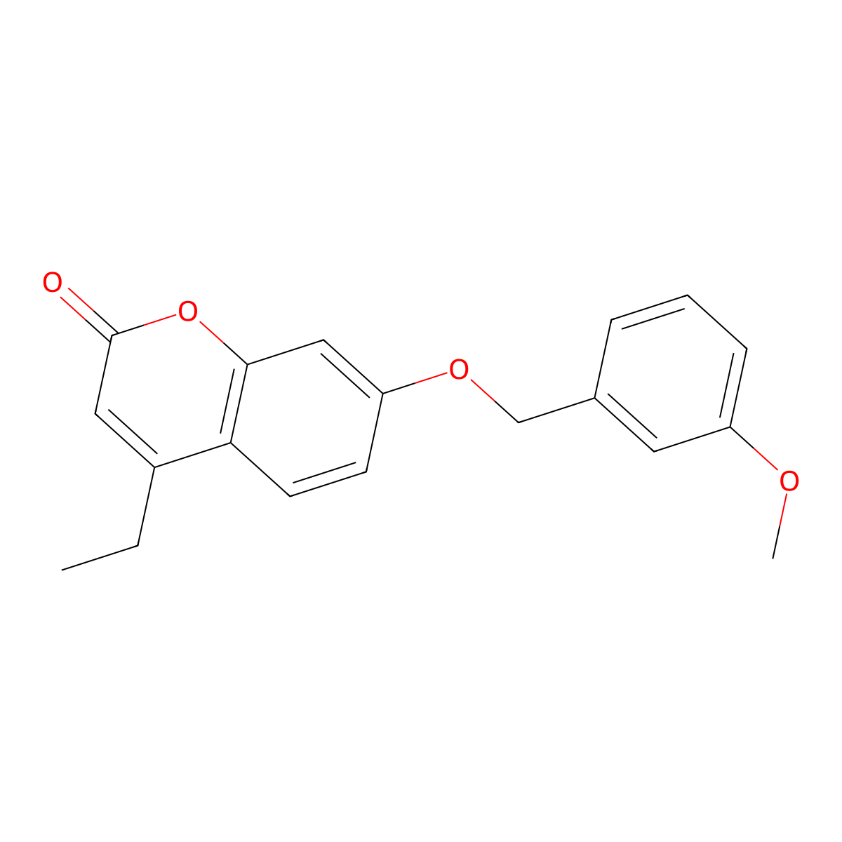 4-ethyl-7-[(3-methoxybenzyl)oxy]-2H-chromen-2-one molecular structure, CAS 374764-81-5