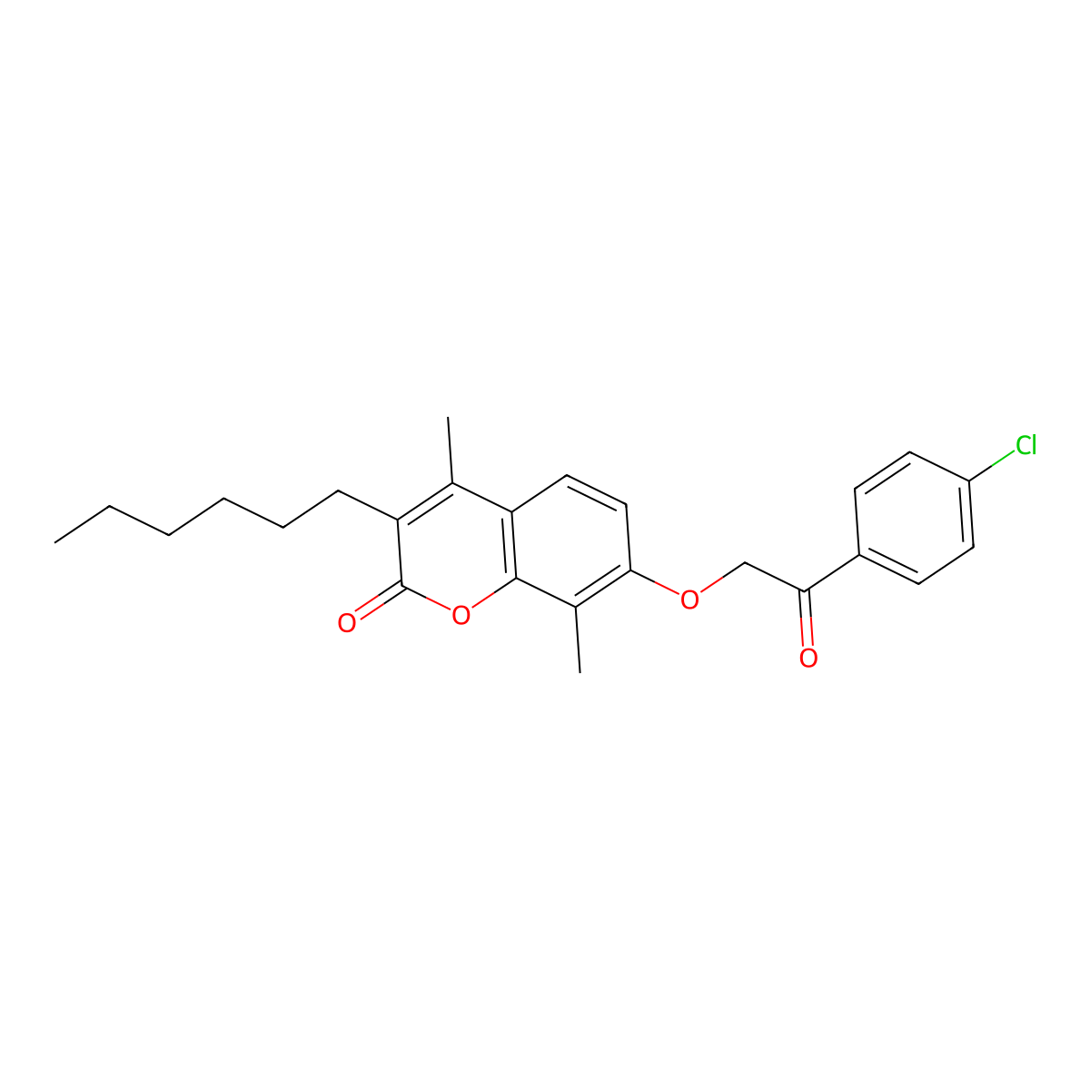 C25H27ClO4 molecular structure, CAS 374765-32-9