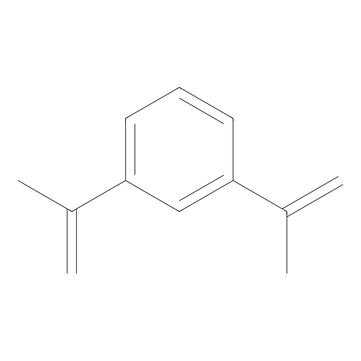 1,3-Diisopropenylbenzene molecular structure, CAS 3748-13-8