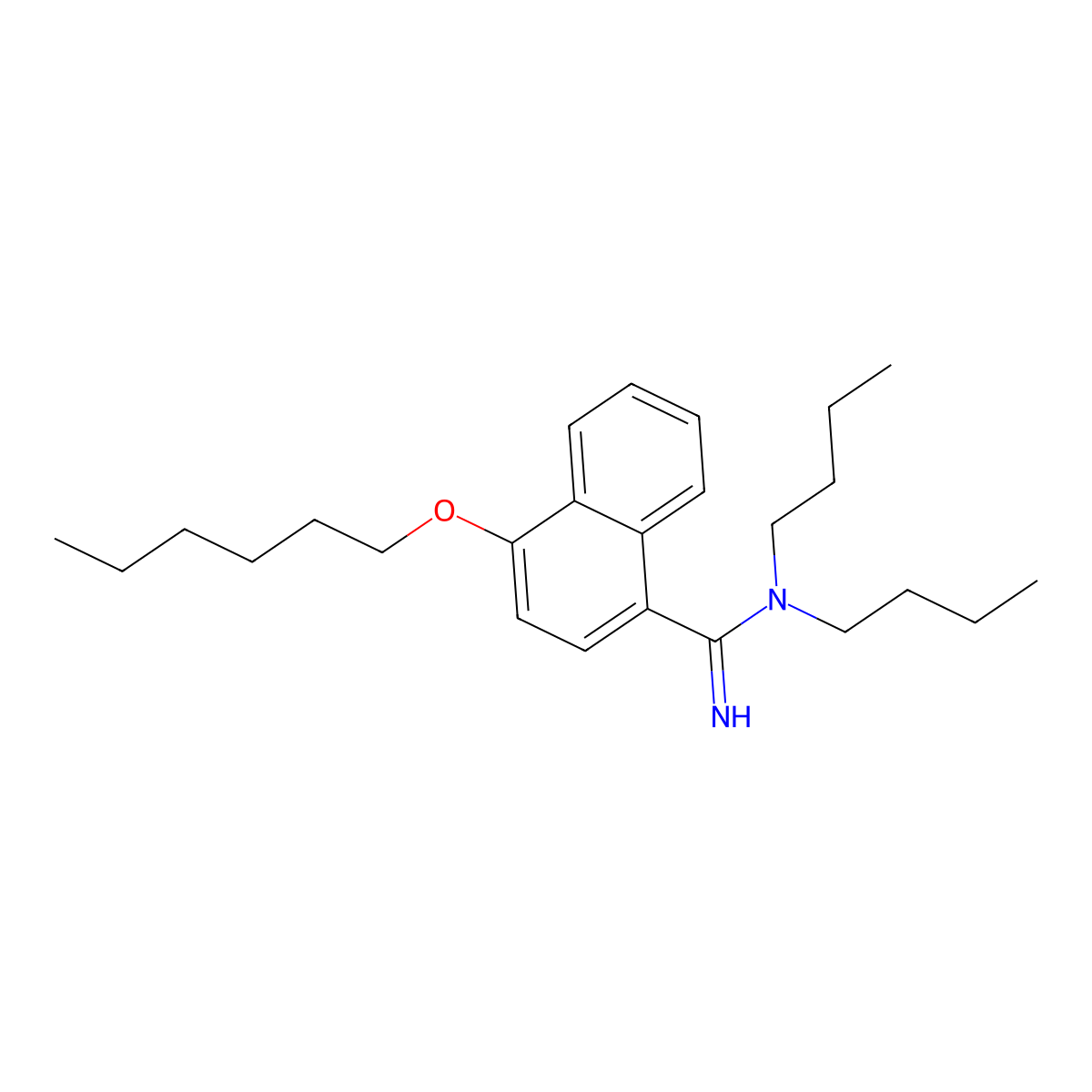 Bunamidine molecular structure, CAS 3748-77-4