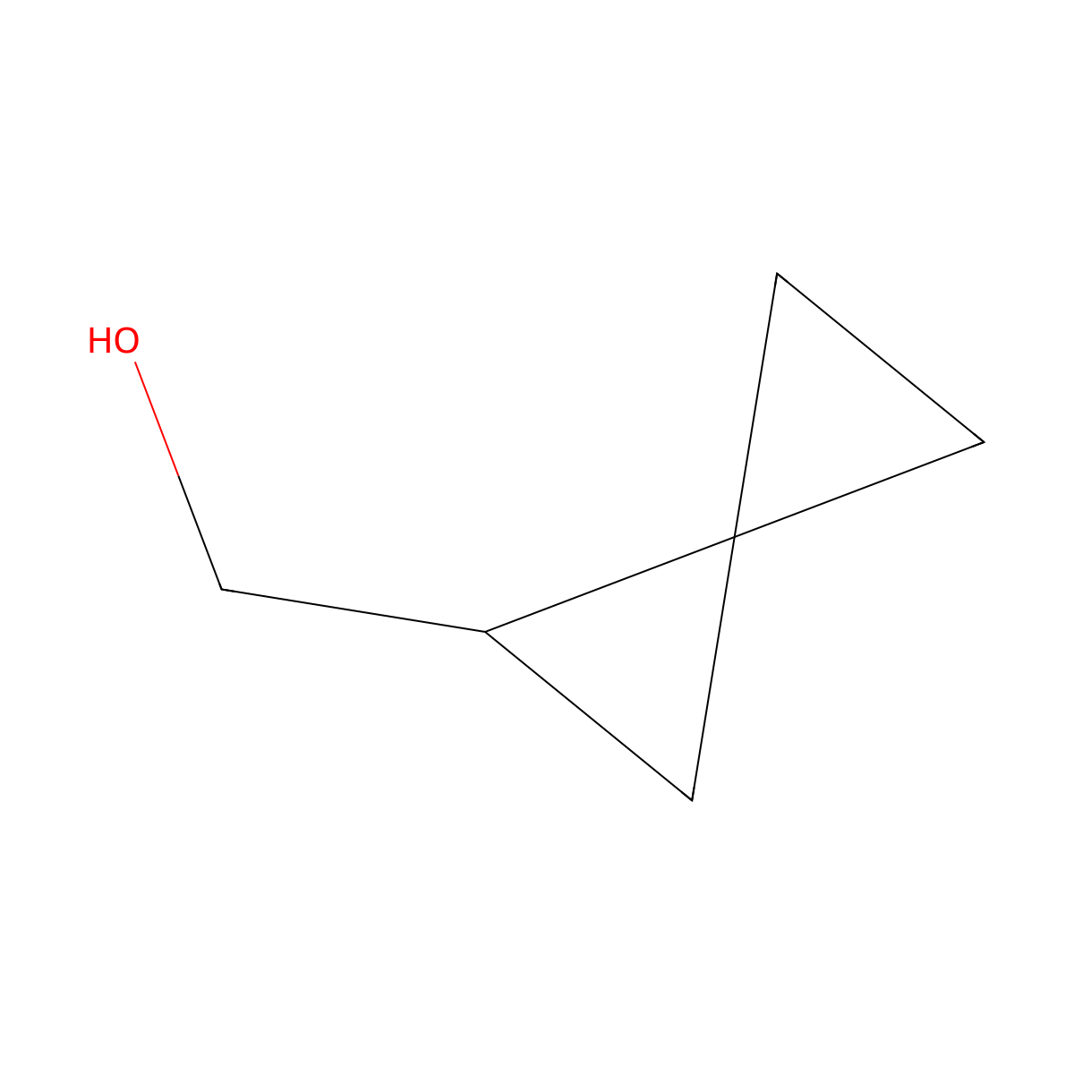 (S)-Spiro[2.2]pentan-1-ylmethanol molecular structure, CAS 374930-15-1