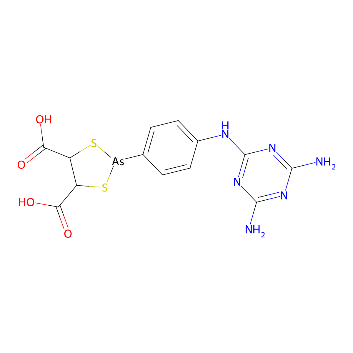 Melarsonyl molecular structure, CAS 37526-80-0