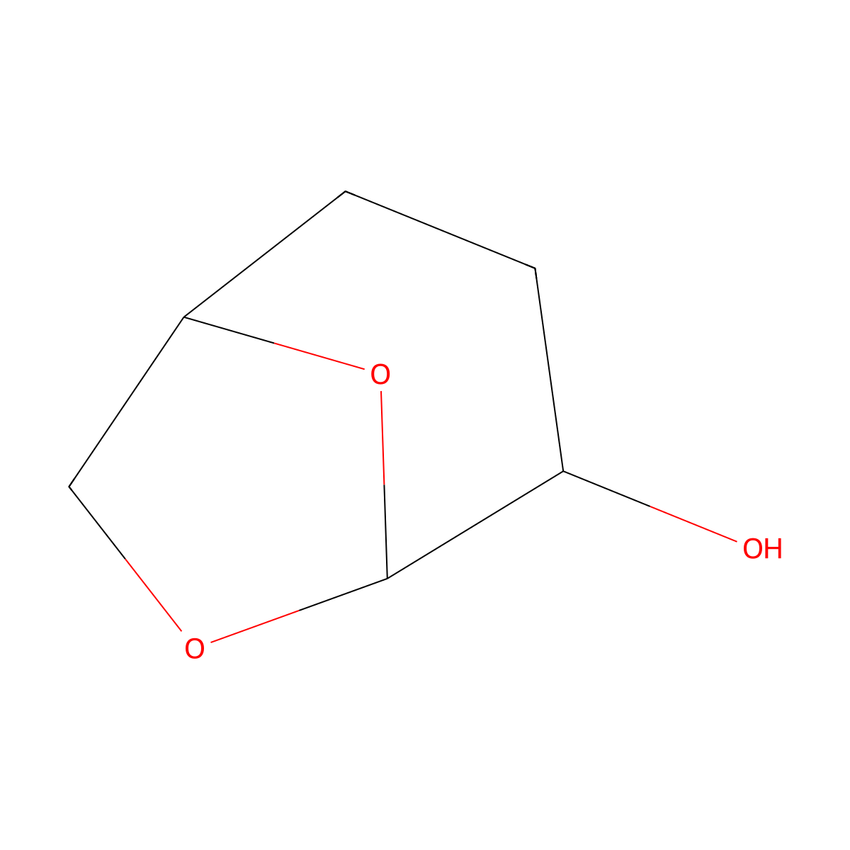 6,8-Dioxabicyclo[3.2.1]octan-4-ol molecular structure, CAS 375348-81-5