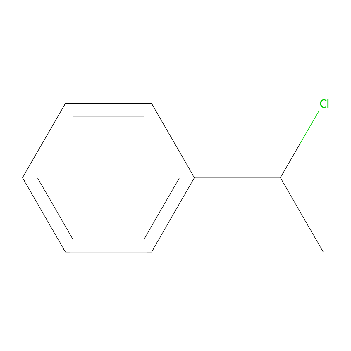 (S)-(1-chloroethyl)benzene molecular structure, CAS 3756-41-0