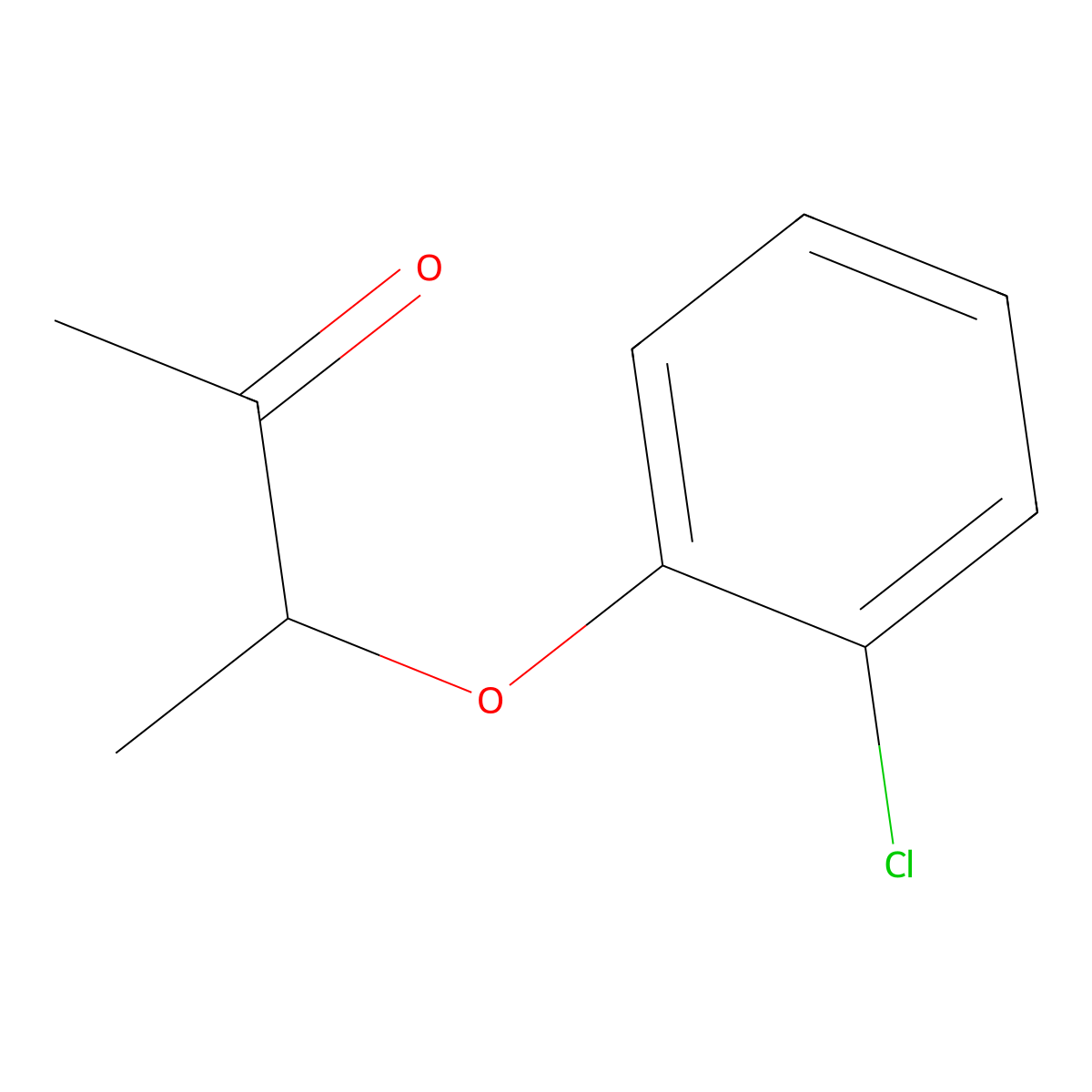 3-(2-Chlorophenoxy)butan-2-one molecular structure, CAS 3757-62-8