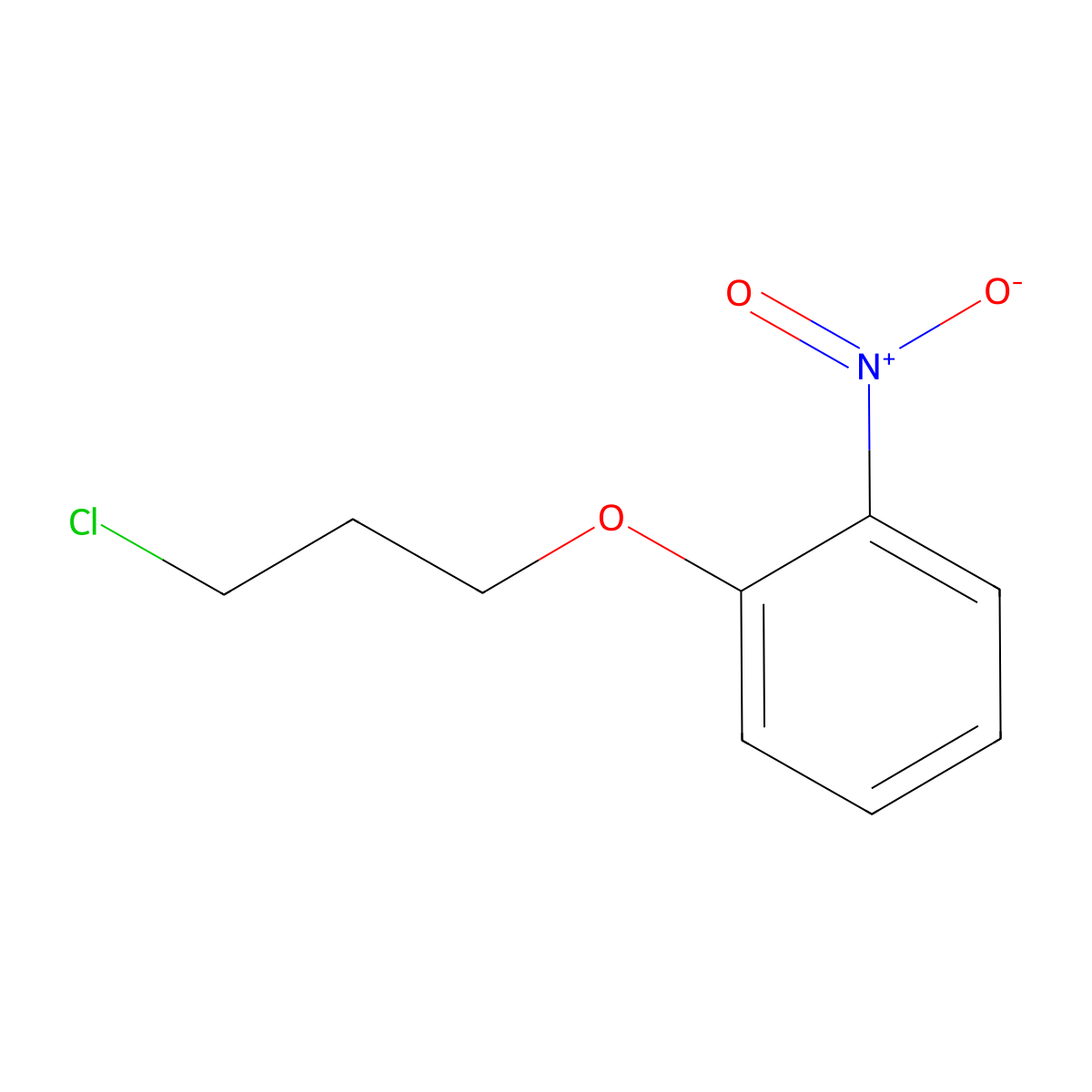 1-(3-Chloropropoxy)-2-nitrobenzene molecular structure, CAS 37576-04-8